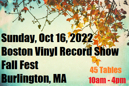 oct fall boston vinyl record show burlington